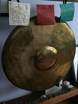 Gong Handformed Brass 2